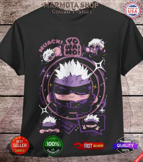 Gojo Satoru Jujutsu Satoru T-Shirt Sukuna Anime Japanese Tee Shirt Poyogojo JJK