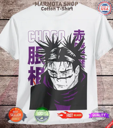 Choso Jujutsu Satoru T-Shirt Gojo Satoru Sukuna Anime Japanese Tee Shirt JJK