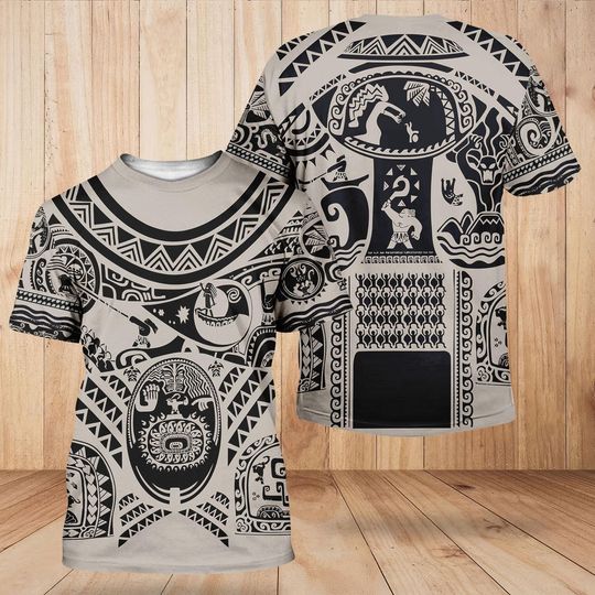 Maui Costume Shirt, Moana Character Sweatshirt, Disney Polynesian Shirt, Maui Cosplay Costume Outfit, Disney Shirt, Disneyland Hoodie