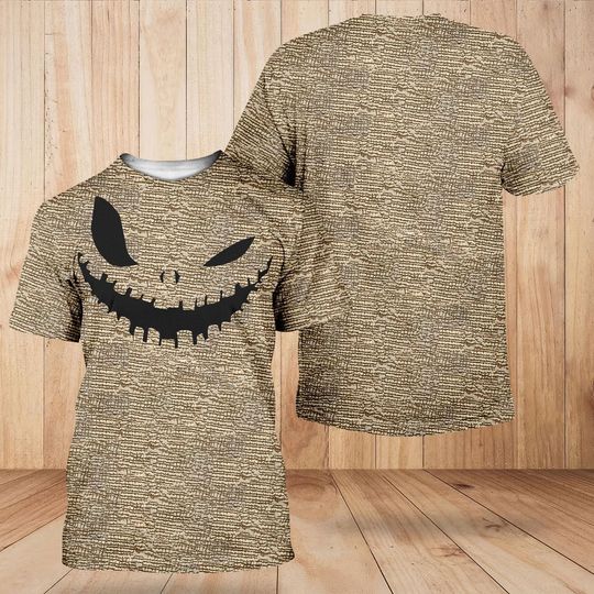 Halloween Oogie Boogie T-Shirt, Boogie Man Sweatshirt, The Nightmare Before Christmas Shirt, Movie Hoodie, Zip Hoodie, Halloween Shirt