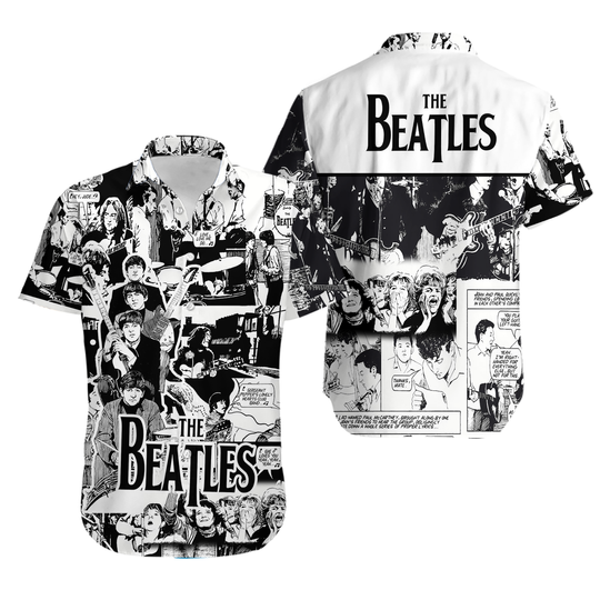 The Beatles Hawaiian Shirt, The Beatles Button Shirt, The Beatles 3D Shirt