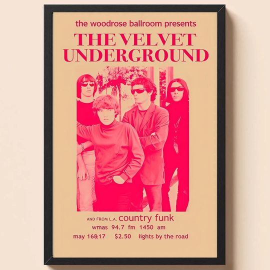 VELVET UNDERGROUND VINTAGE Premium Matte Vertical Poster