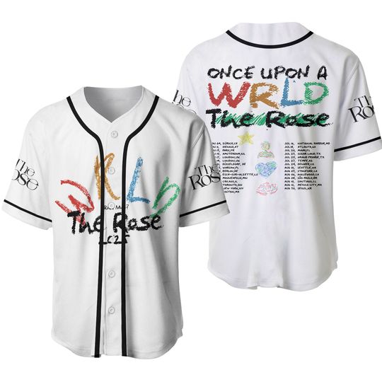 2025 The Rose WRLD Tour Baseball Jersey