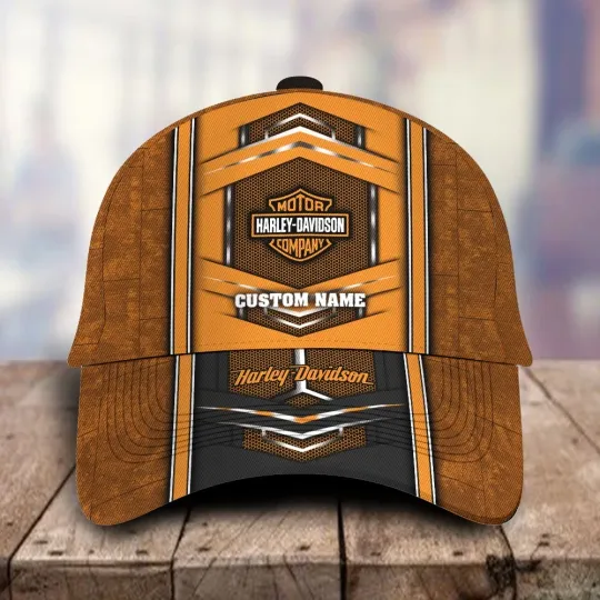 Personalized Harley Motor Racing Davidson Classic Cap Gift