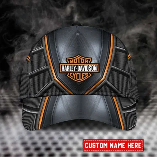 Personalized Harley Motor Racing Davidson Classic Cap Gift