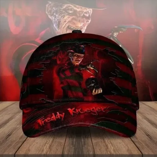 Freddy Krueger Horror Killer Unisex Classic Cap Halloween Gift