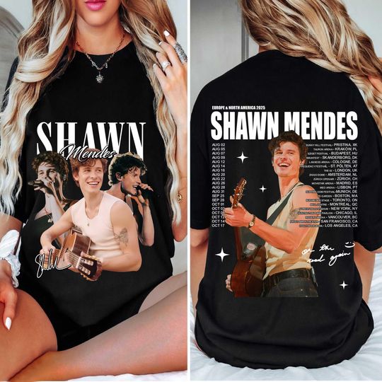 Shawn Mendes Design, Shawn Mendes On The Road Again Tour 2025