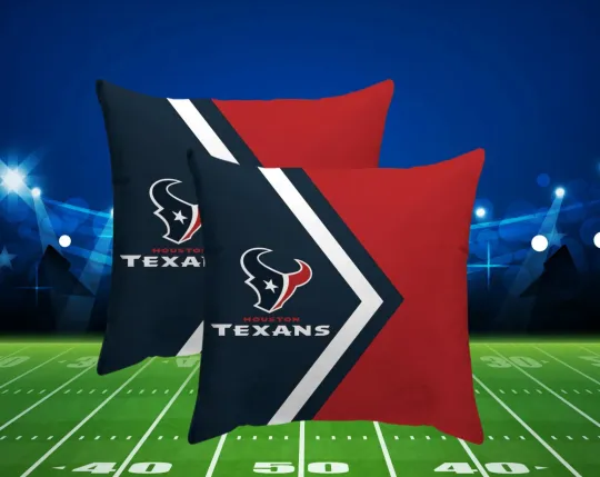 Houston Texans Throw Pillow, Gift For Football Lover
