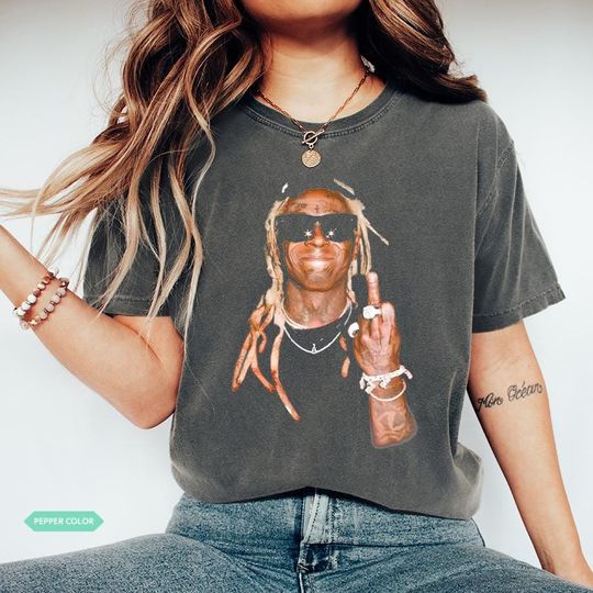 Lil Wayne Middle Finger shirt Lil WAYNE Tour 2025 North America Tour Lil Wayne shirt T-Shirt Lil Wayne Merch