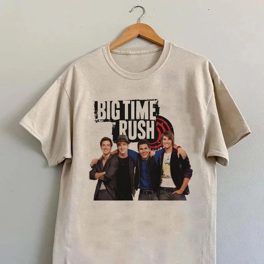 Big Time Rush Tour 2025 Shirt, Big Time Rush band Pop Music Fan shirt, Vintage Concert Band Tee, 90s Music Shirt, BTR Fan Gift