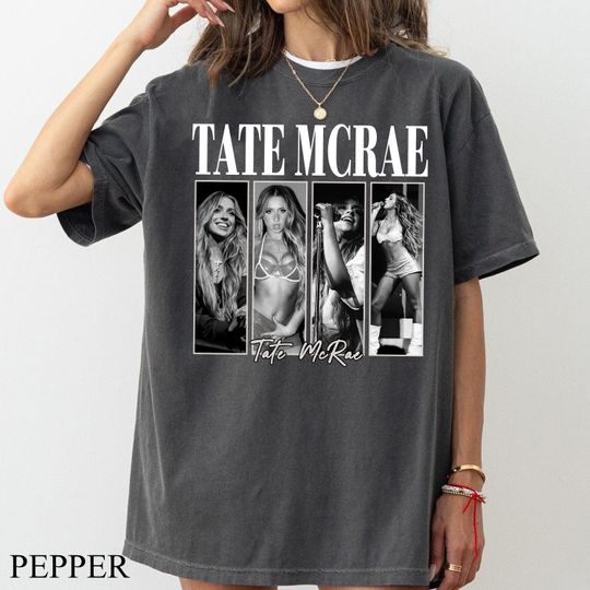 Hot Tate McRae T-shirt, Miss Possessive World Tour 2025 Shirt, Retro Tate McRae Music Gifts For Man And Women, Gift For Fan