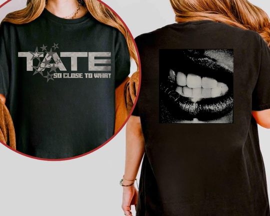 Tate McRae Tour Shirt, Tate McRae Shirt, Miss Possessive Concert Graphic Tee, Tate McRae Shirt Tate McRae Bootleg Rap Shirt So Close To What