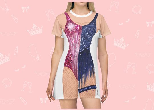 Hero to Villain T-Shirt Dress | Easy Costume, Fun Loungewear, Unique Gift