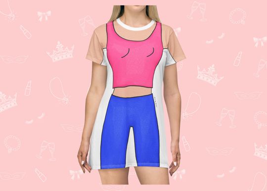Lizzie T-Shirt Dress | Easy Costume, Fun Loungewear, Unique Gift