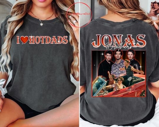 Jonas Brothers Shirt, Living The Dream Tour 2025, Jonas Fan Merchandise Tee, Jonas Tour Gift For Fan, Jonas Bros 20th Annivesary Tour
