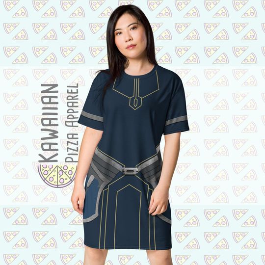 Women's Ahsoka Inspired T-shirt dress