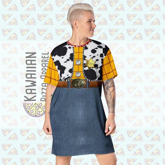 Women's Woody Inspired T-shirt dress