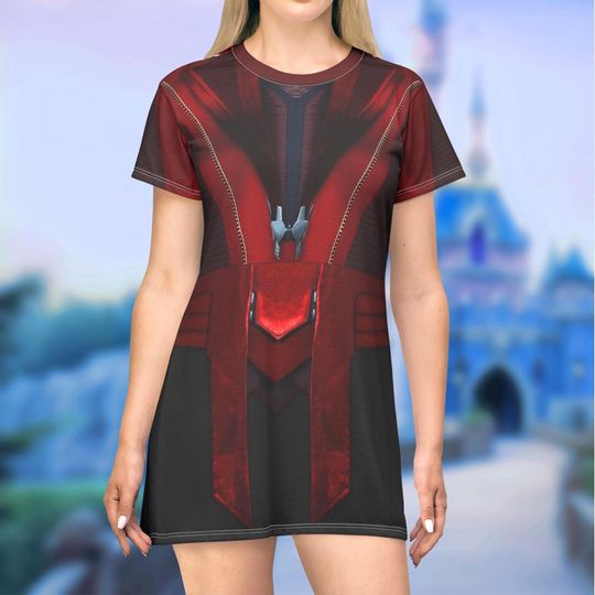 Scarlet Witch Tshirt Dress | Cosplay | Halloween | Disney Dress