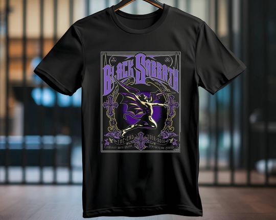 Black Sabbath The End Tour Black Unisex Ultra Cotton T-Shirt