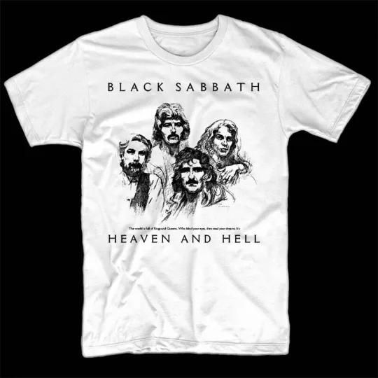 Black Sabbath Heaven And Hell Mark 2 T shirt