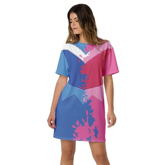 Women's Aurora Inspired T-shirt dress