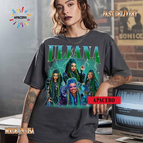 Custom Disney Zombies 4 Shirt, Addison Eliza Nova Victor Willa Zed Tee, Vintage Bootleg Disney Channel Tee, Zombies Uliana Birthday Gift