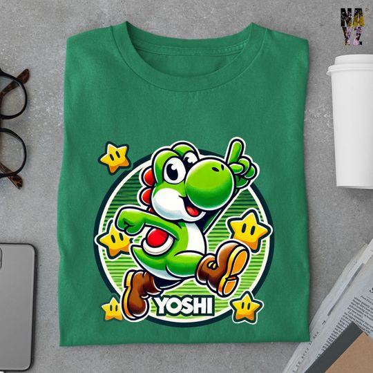 Yoshi Super Mario Shirt, Super Mario Family Shirt, Super Mario Character Shirt, Super Mario Birthday Party Shirt, Mario &Friends Party Shirt