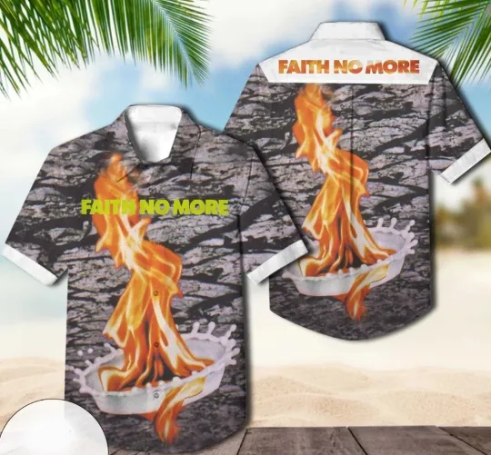Faith No More The Real Thing Album Cover Hawaiian Shirt