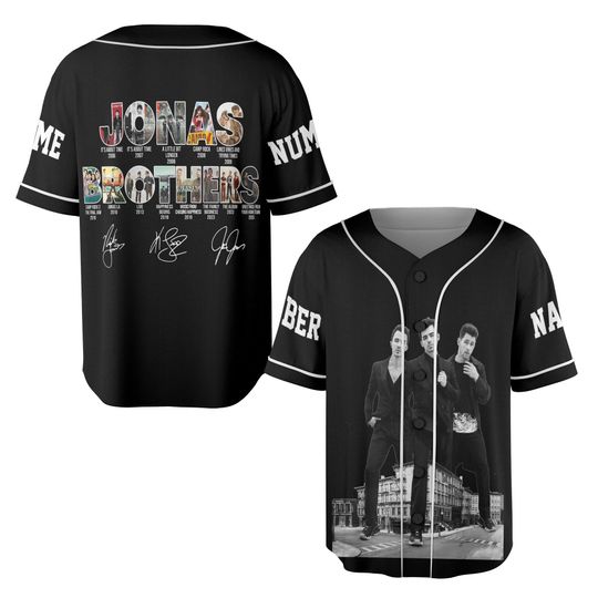 Personalized JONAS20: Greetings From Your Hometown Tour Jersey, Custom Name Concert Merch, 2025 World Tour Fan Shirt, Jonas Brothers Tour