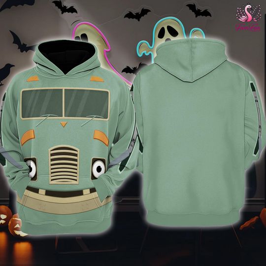 Trash Truck All Over Print Hoodie, Trash Truck Cosplay Shirt, Trash Truck Costume Shirt, Trash Truck Birthday Gifts