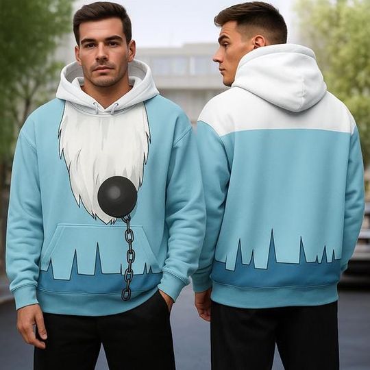 Gus Hitchhiking Ghosts Costume, DisneyHalloween Hoodie Sweatshirt, The Haunted Mansion Cosplay Outfit, Halloween Season Cosplay