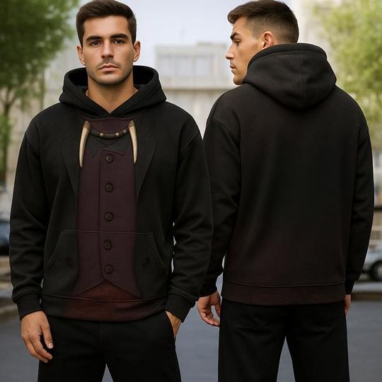 Dr Facilier All Over Print Hoodie, Princess And The Frog 3D Costume Shirt, Magic Kingdom Shirt, Dr Facilier Halloween Costume Tee