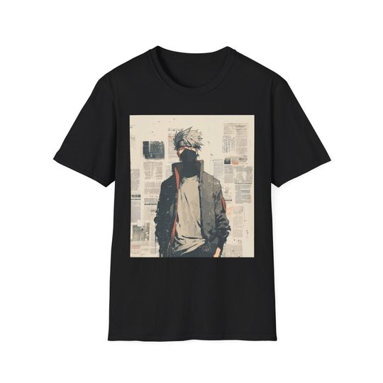 Kakashi Hatake Unisex T-Shirt Regular Fit Anime Streetwear Graphic Tee