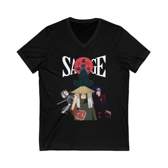 SAVAGE Itachi Uchiha T-Shirt Anime Streetwear Shirt
