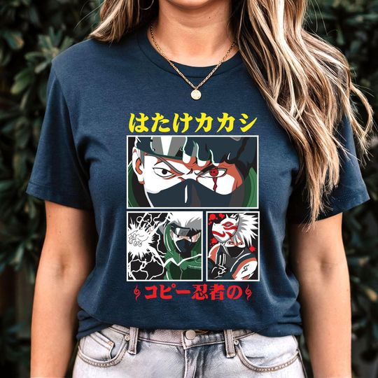 Gift for Anime Lover,  Anime Shirt, Narutoo inspired Anime Shirt