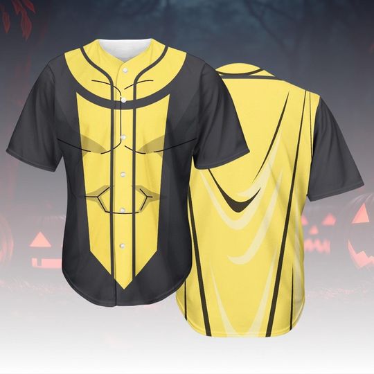 Invincible Mark Costume Baseball Jersey, Comic Superhero Cosplay Shirt, Animated Hero Jersey Top, Comic Con Fan Gift, Halloween Shirt