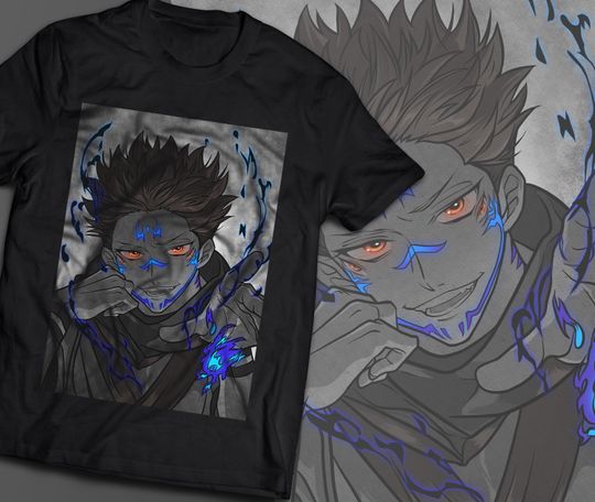 Unisex Ryomen Sukuna Jujutsu Satoru, Anime T-Shirt, Anime Husbu Shirt, Jujutsu Satoru T-Shirt