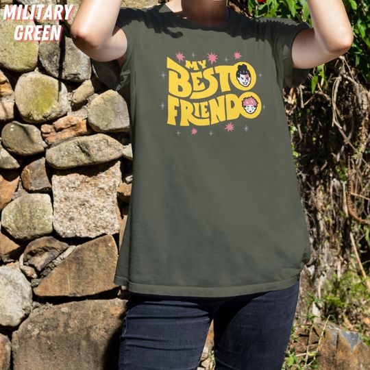 Besto Friend Shirt, Jujutsu Satoru Shirt, Anime Shirt, Besto Friendo, Anime Merch, Anime Tshirts, Yuji itadori Shirt, Jujutsu Satoru Merch