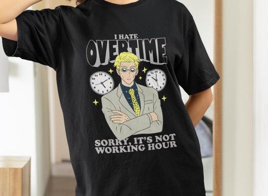 Nanami JJK Jujutsu Satoru T-shirt Anime Manga shirt Gift for friends Gift for anime fan Funny gift Unique design Unisex shirt