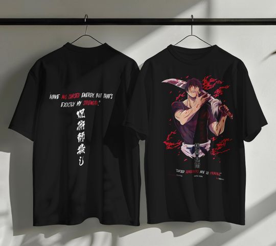 Toji Fushiguro Jujutsu Satoru T-Shirt Vintage Streetwear Premium Quality Apparel fanmerch JJK Merchandise Perfect for Anime Fans jjk shirt!