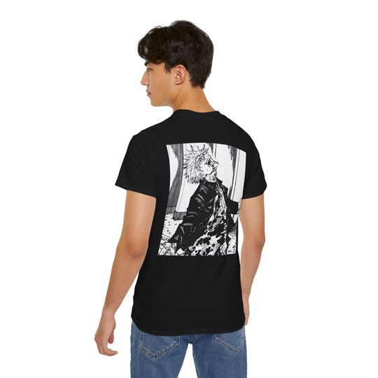 Anime Jujutsu Satoru T-Shirt, Unisex Tee, Clothing Apparel, Gojo Design, Anime Fans Shirt