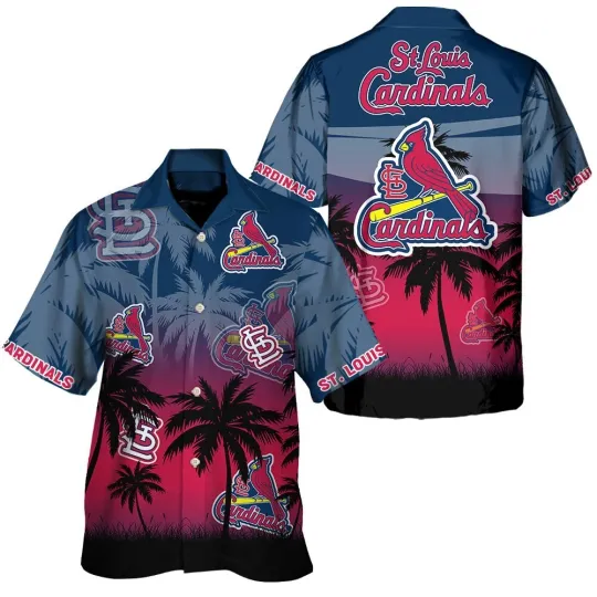 St. Louis Baseball Team Cardinalss Hawaiian
