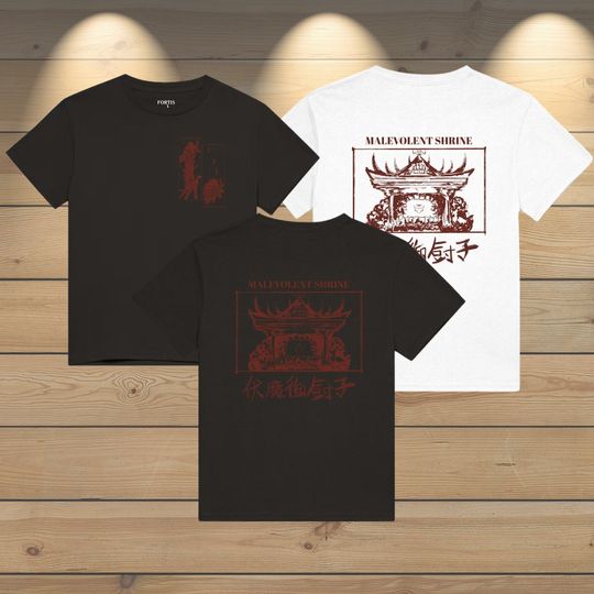 Jujutsu Satoru anime manga merch tee t-shirt graphic sukuna jjk gymwear streetwear casual subtle sweater pump cover