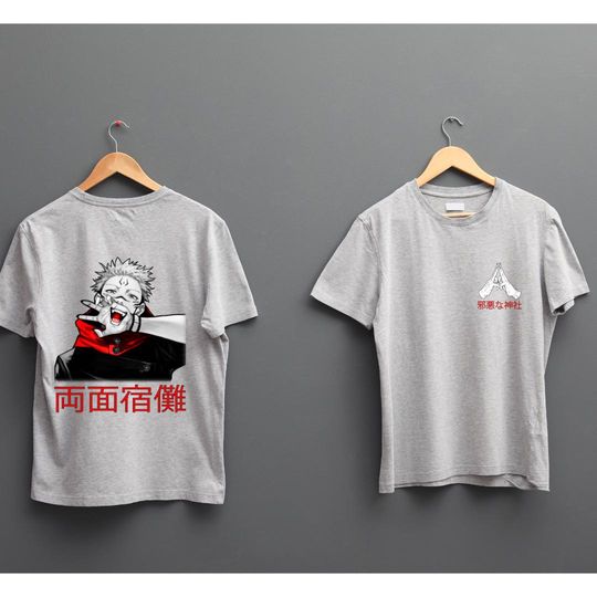 Ryomen Sukuna Anime Sweatshirt, Jujutsu Satoru Tshirt, Anime Lovers Shirt, Malevolent Shrine Hand Tshirt,