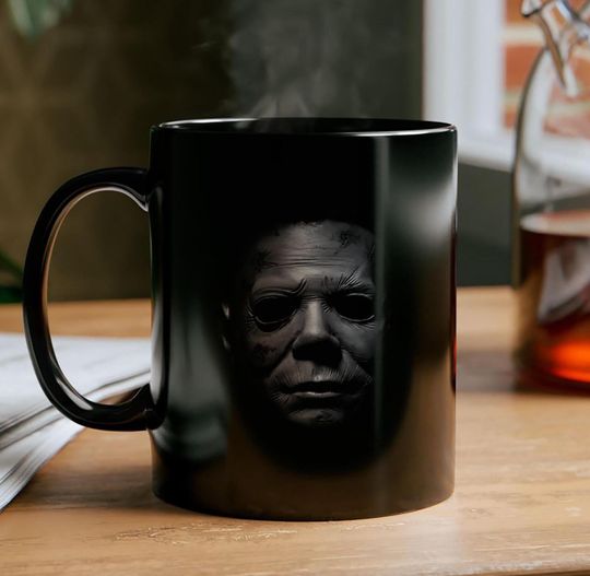 Horror Movie Mug, No Lives Matter Coffee Cup, Michael Myers Halloween Mug Horror Black , Funny Gift For Halloween