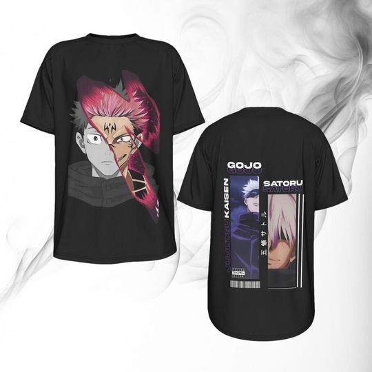 Jujutsu Satoru T-Shirt Gojo Anime Tee Graphic Shirt Unisex Anime T-shirt Manga Merch Gojo Satoru Gift