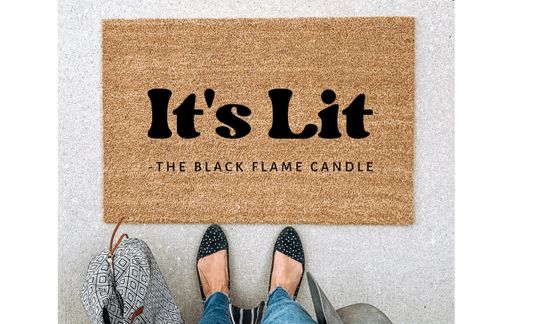 It's Lit Doormat - Door Mat, Funny Doormat, Hocus Pocus Gift, Fall decor, Halloween Decor, Coir Doormat