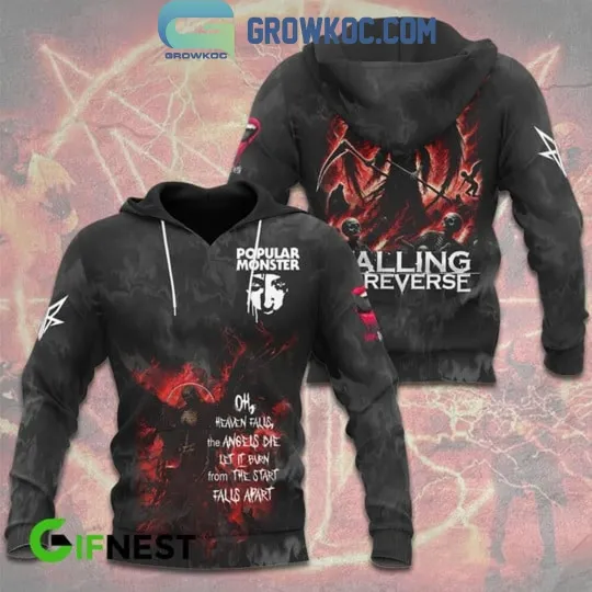 Falling In Reverse I Am A Popular The Popular Mons Tour 2024 Hoodie 3D