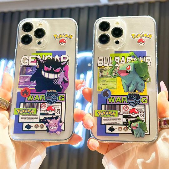 kawaii Anime Cartoon Phone Case for iPhone 15 14 13 12 11 Pro Max XS XR & Samsung S20 S21 S22 FE S23 Plus S24 Ultra Google Pixel 6 7 8 9 Pro