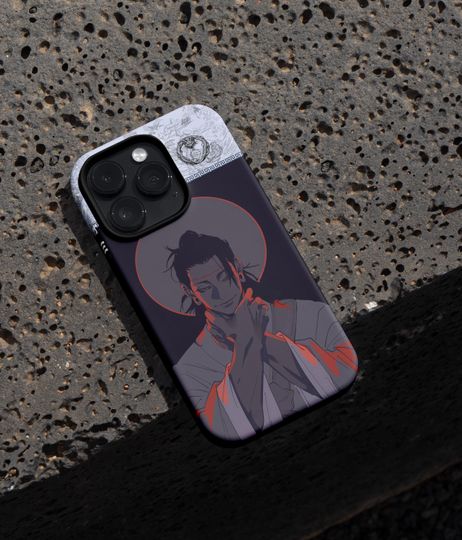 Suguru Geto JJK Anime Phone Case, Gojo Satoru, Gift for Friends, Anime Fans, iPhone 15 14 13 12 11, Samsung Galaxy S23 S22 Ultra, Aesthetic